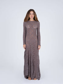 Abito maxi in pizzo Sunbeam
