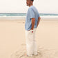 Pantaloni denim a pieghe Hope Heals