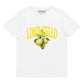 T-shirt unisex in cotone biologico con stampa Limoncello