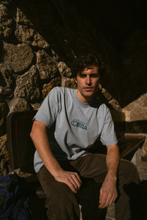 T-shirt oversize Cortina d’Ampezzo in cotone biologico