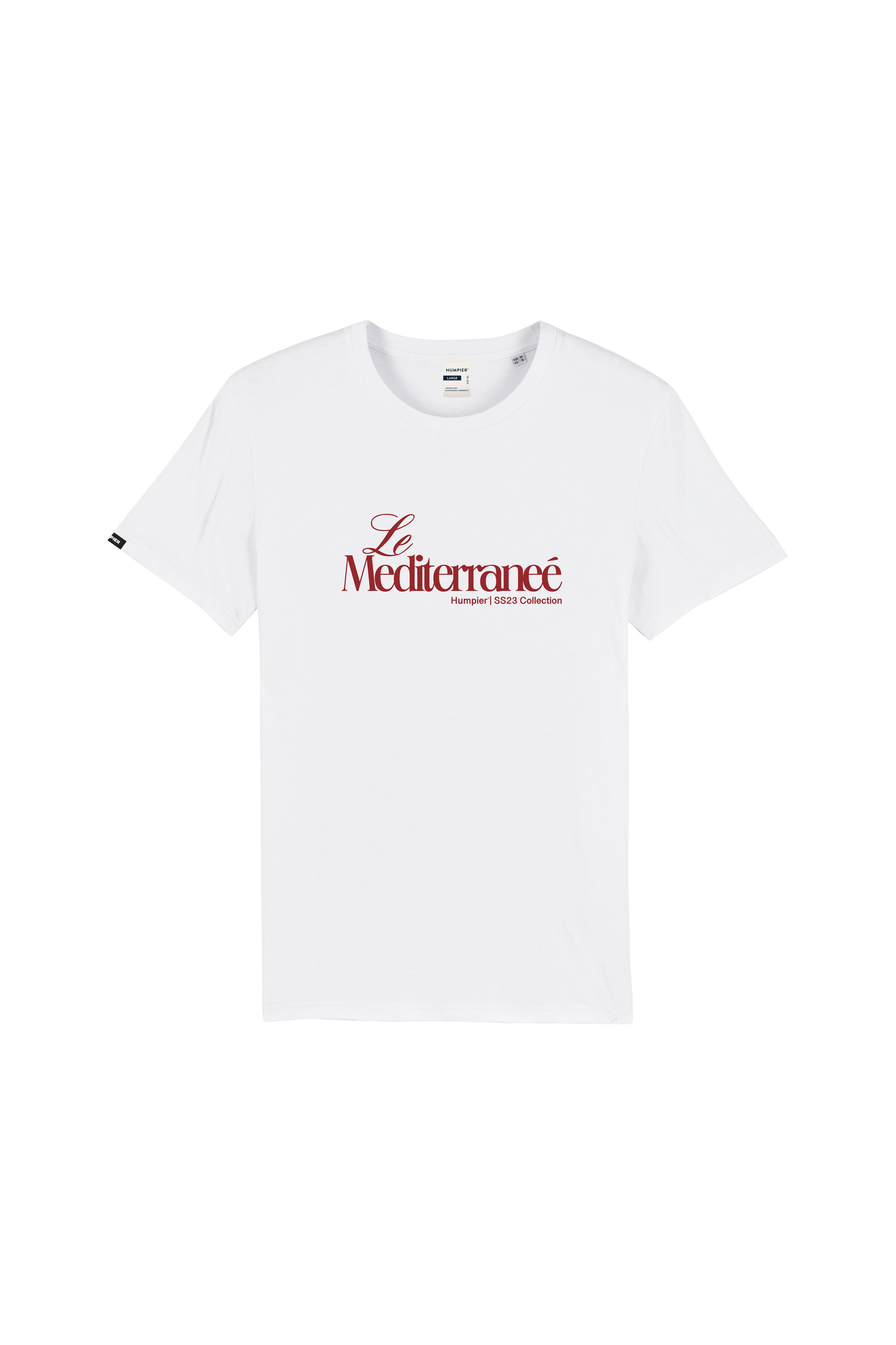 T-shirt in cotone biologico con stampa grafica