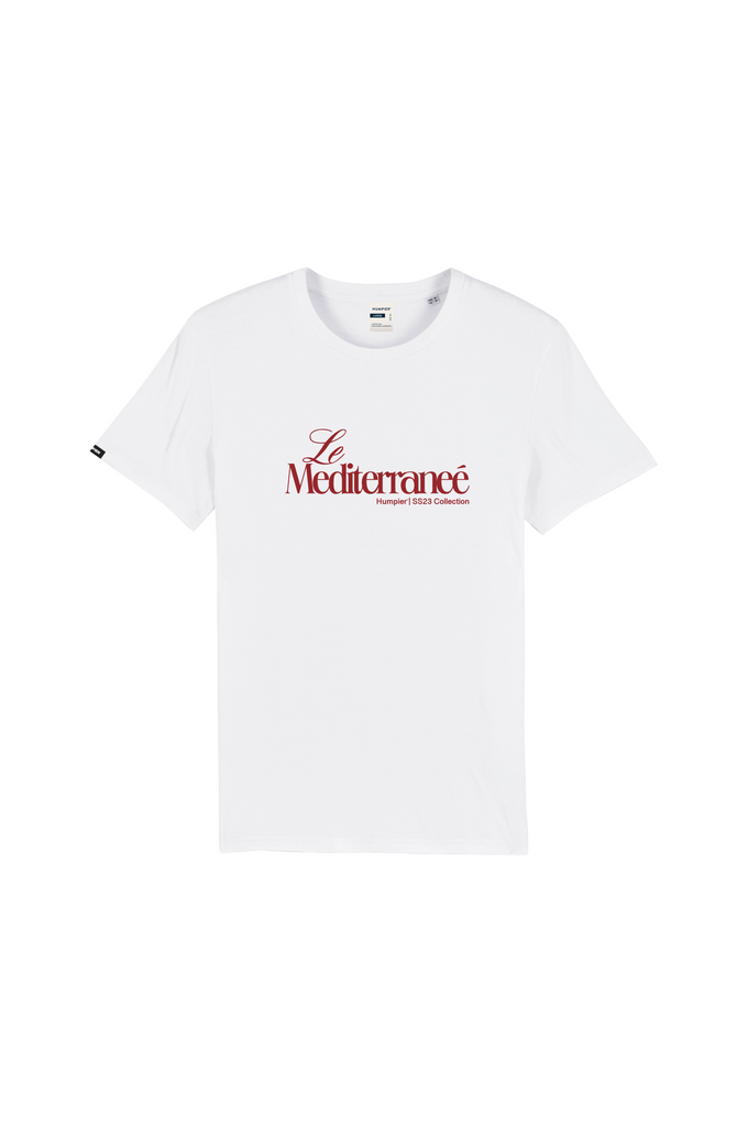 T-shirt in cotone biologico con stampa grafica