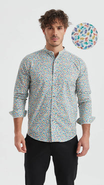Camicia Premium con stampa digitale multicolor