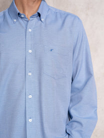 Camicia Oxford uomo in cotone misto