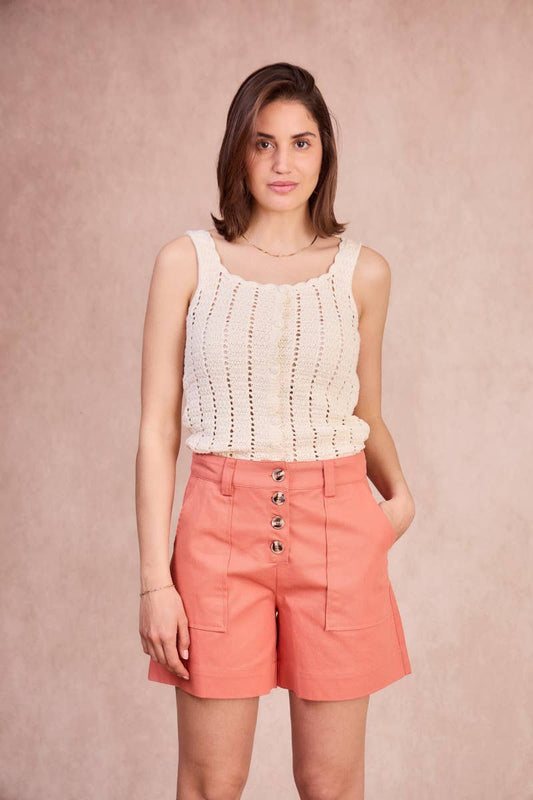 Shorts Prune in cotone