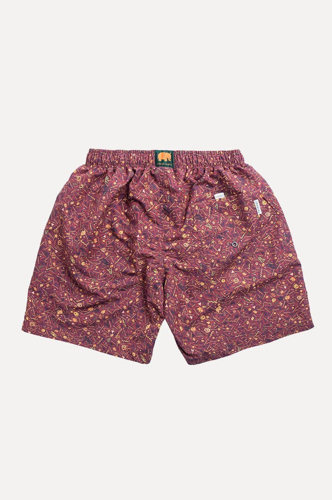 Costume da bagno Dogtown in SEAQUAL® YARN rosso