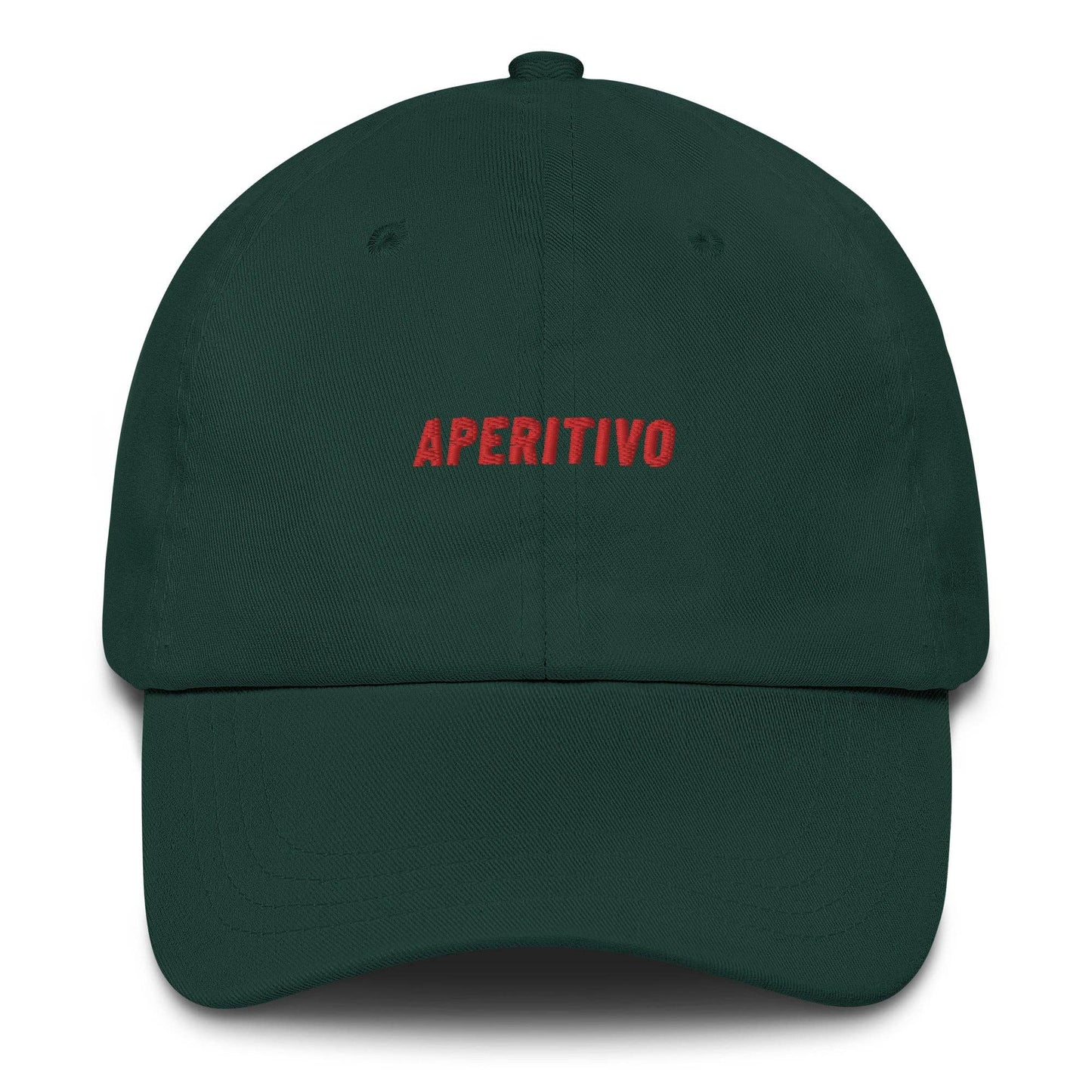 Cappellino da baseball Aperitivo ricamato in cotone