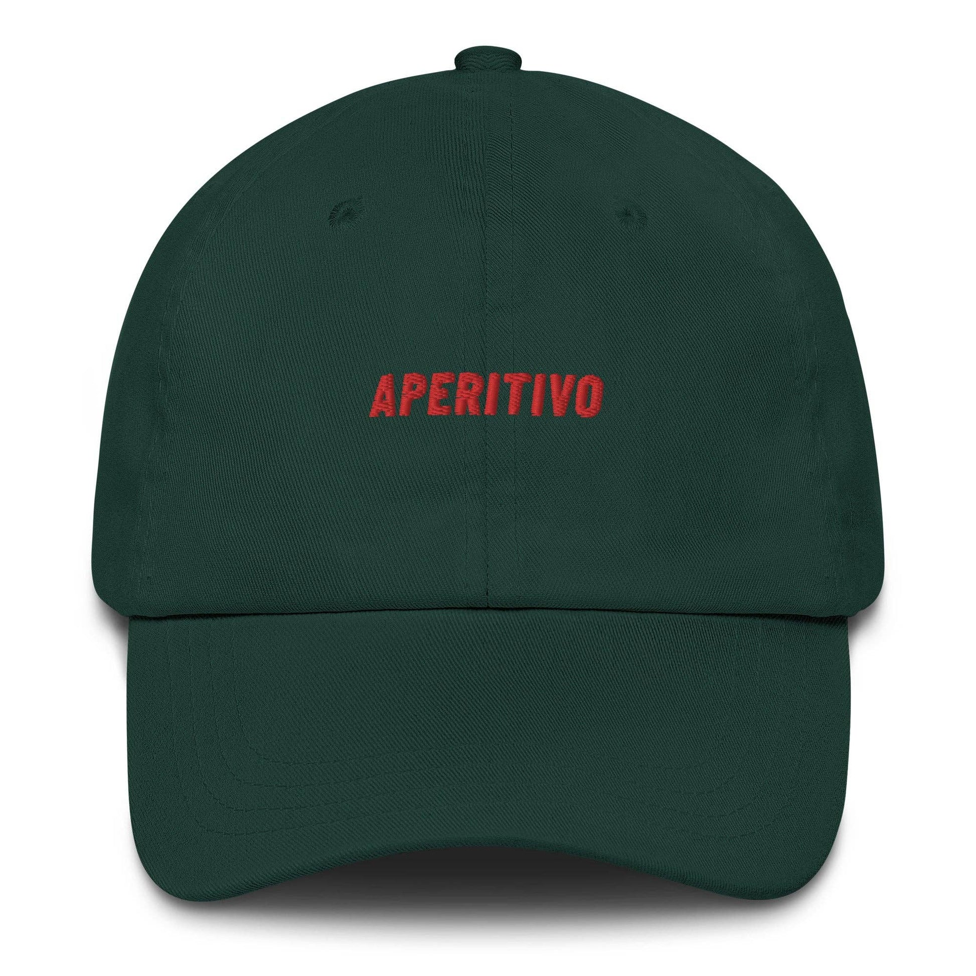 Cappellino da baseball Aperitivo ricamato in cotone