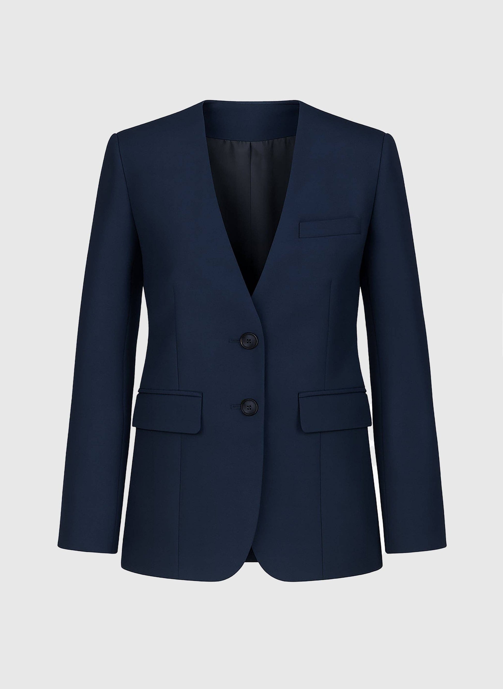 Blazer Zinon blu marino da donna