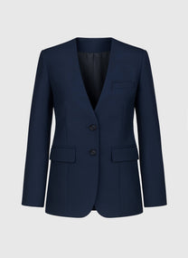 Blazer Zinon blu marino da donna
