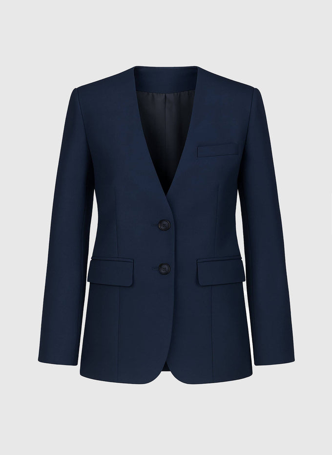 Blazer Zinon blu marino da donna
