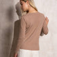 Maglione in maglia con lurex da donna