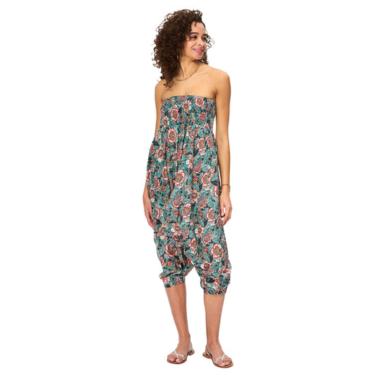 Pantaloni sarouel harem estivi 3 in 1 in cotone