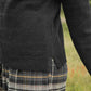 Maglione Ansel in maglia riciclata color Mezzanotte