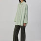 Camicia oversize in raso