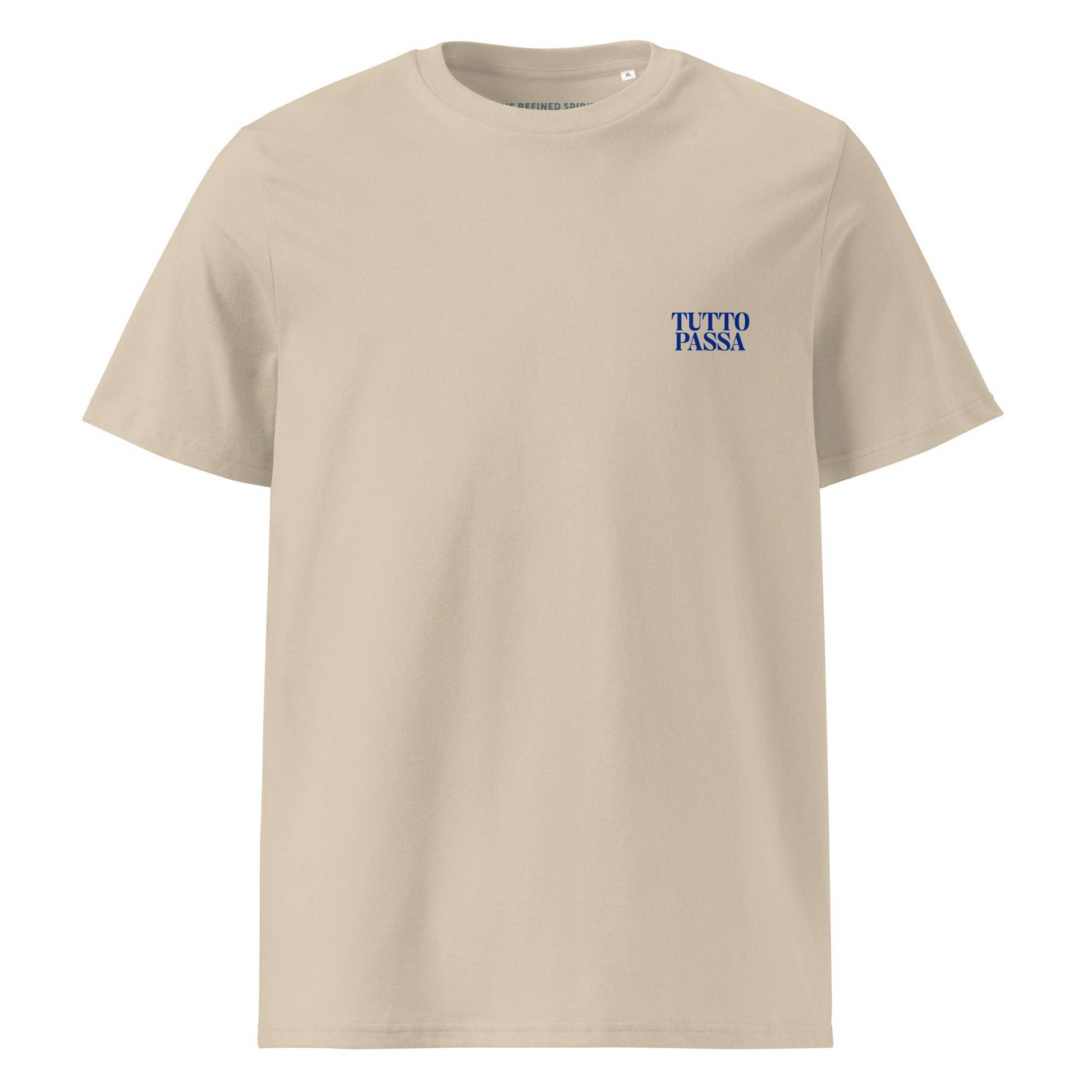 T-shirt unisex in cotone biologico “Tutto Passa”