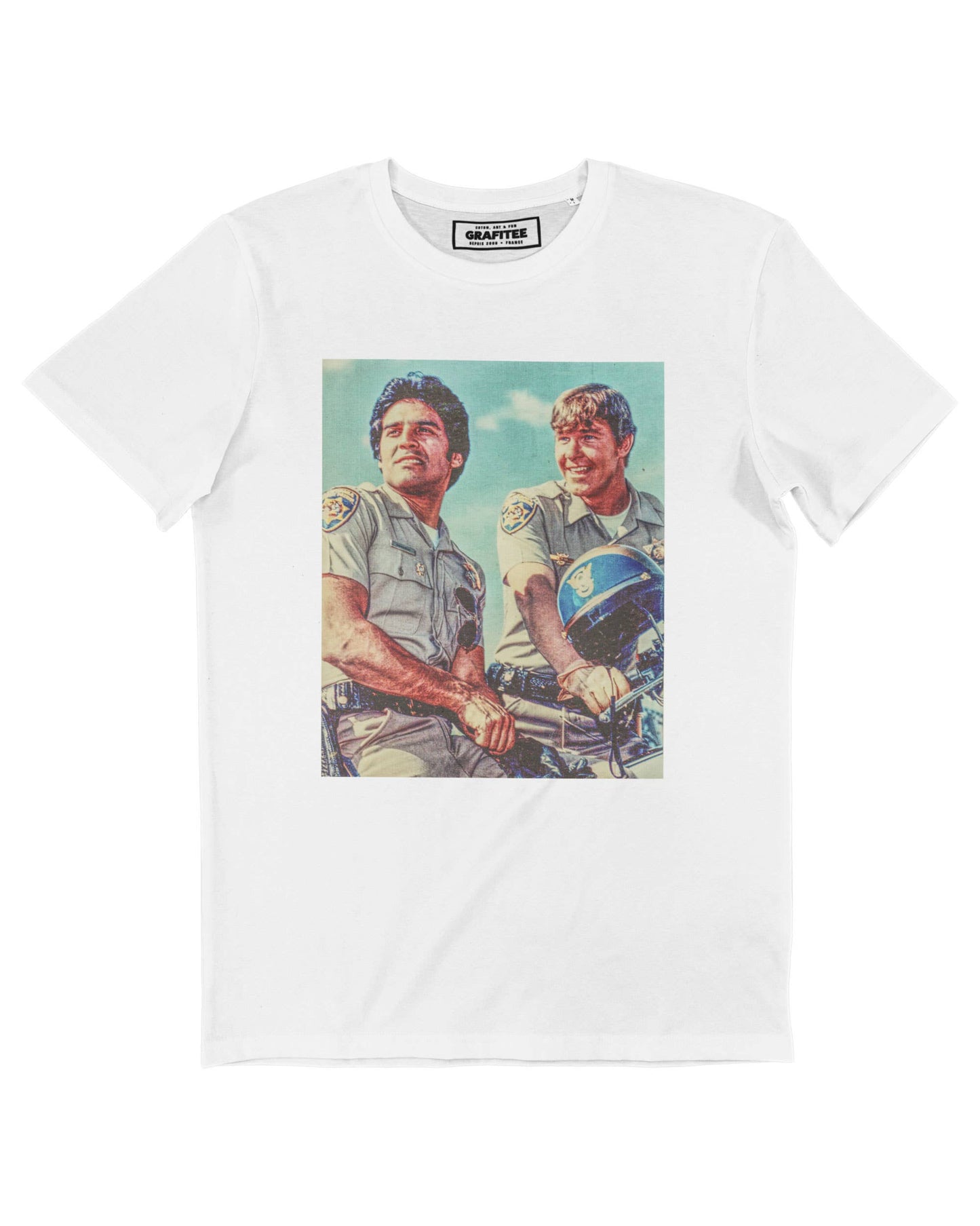 T-shirt fotografica Jon + Ponch
