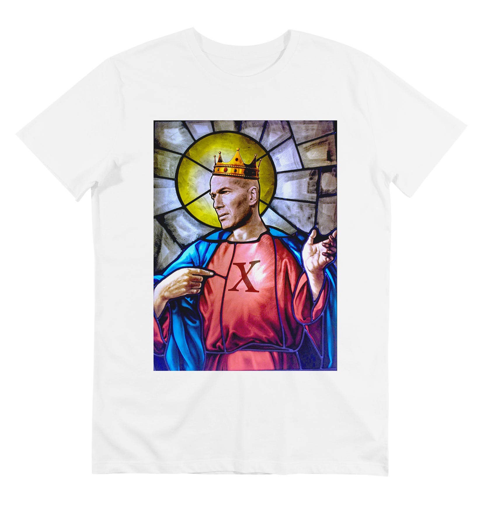 T-shirt iconica Zidane in cotone biologico