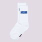 Calzini Mom blu in cotone biologico