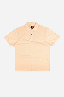 Polo pigmentata essenziale color crema al burro