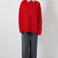 Maglione oversize in maglia effetto distressed