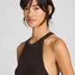 Top in maglia Lulu in cotone biologico