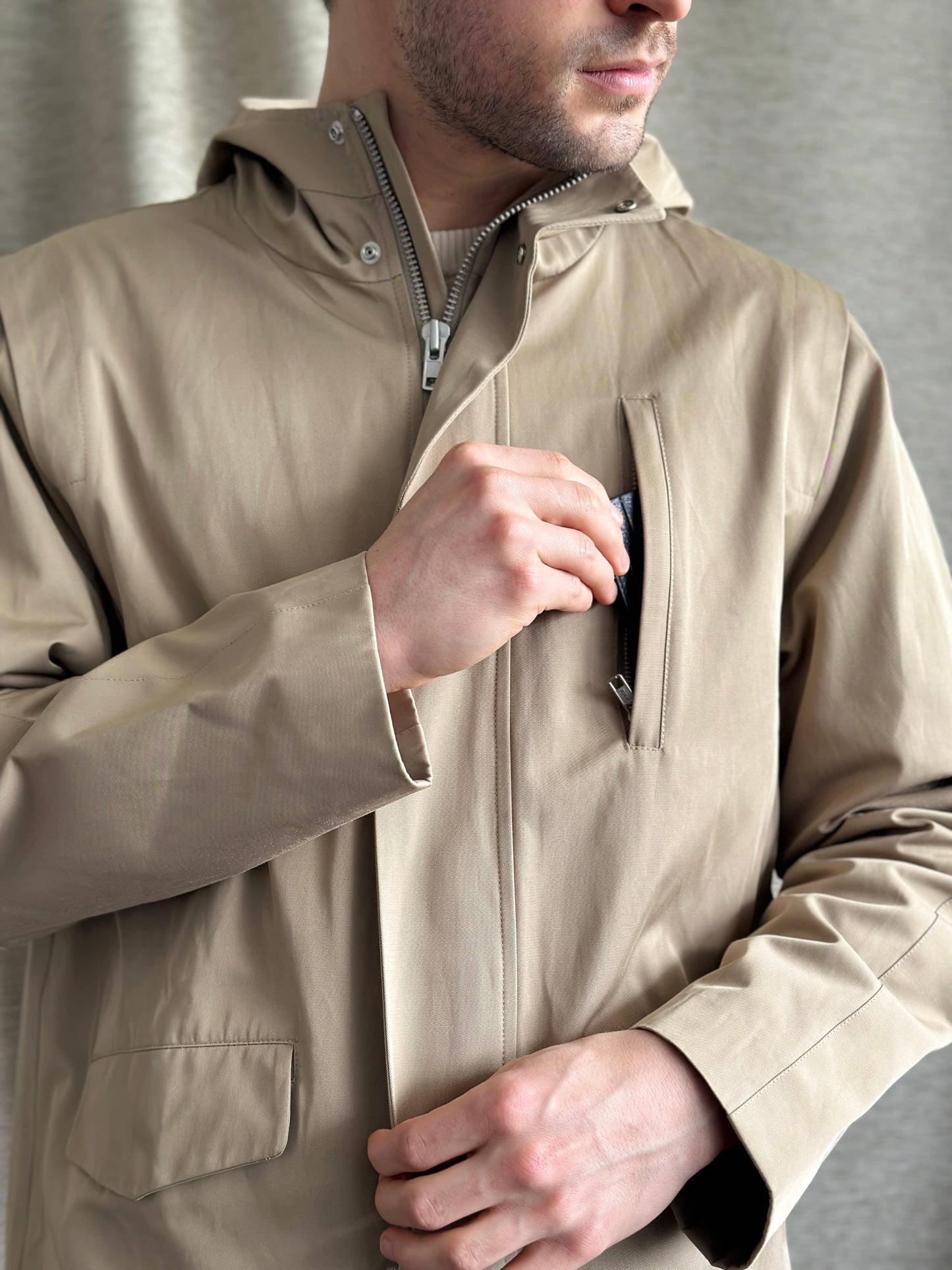 Parka beige Parker