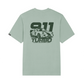 T-shirt Turbo in cotone biologico oversize