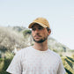 Cappellino Fade giallo effetto lavato