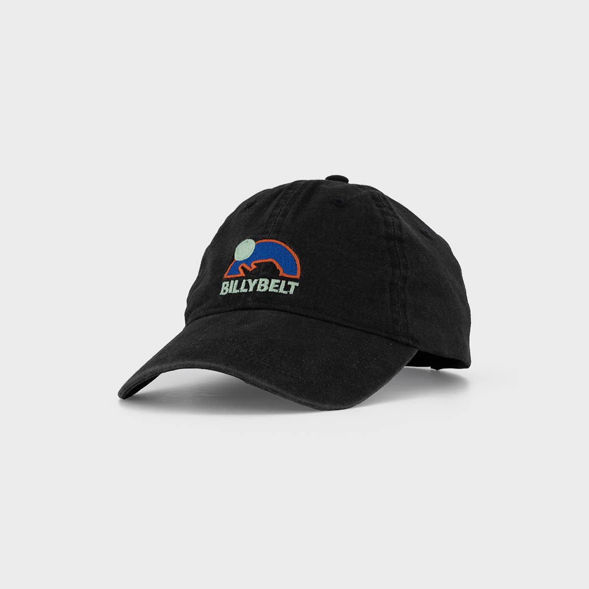 Cappellino in cotone lavato antracite
