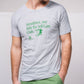T-shirt in cotone con stampa messaggio