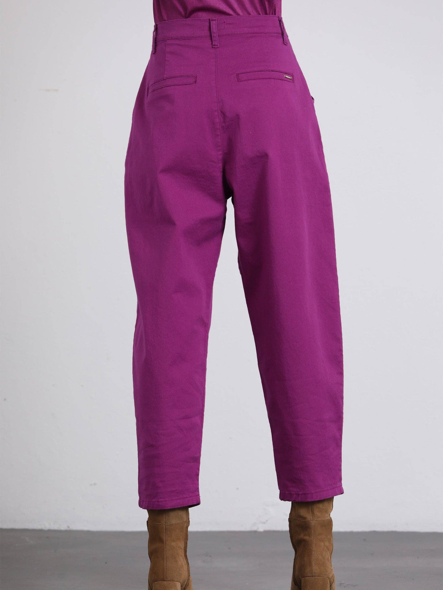 Pantaloni Tweezers in twill di cotone