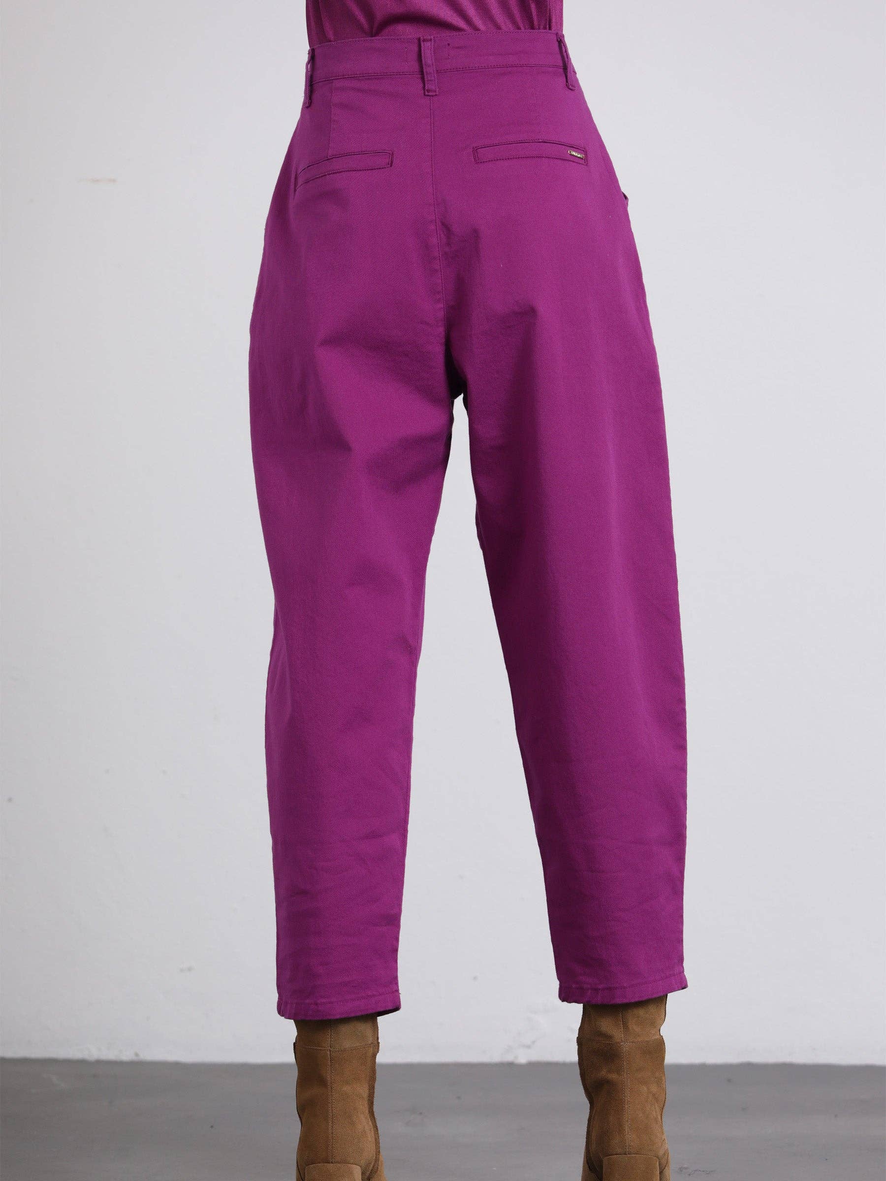 Pantaloni Tweezers in twill di cotone