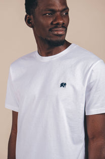T-shirt Explanada in cotone biologico bianca
