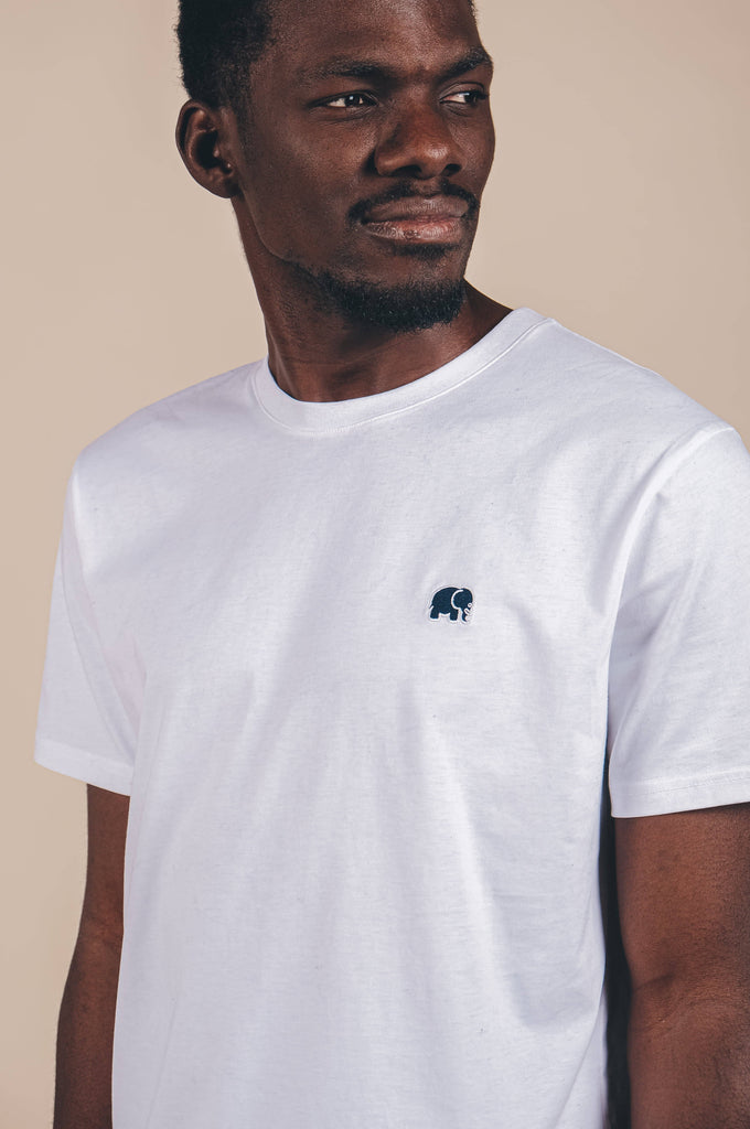 T-shirt Explanada in cotone biologico bianca