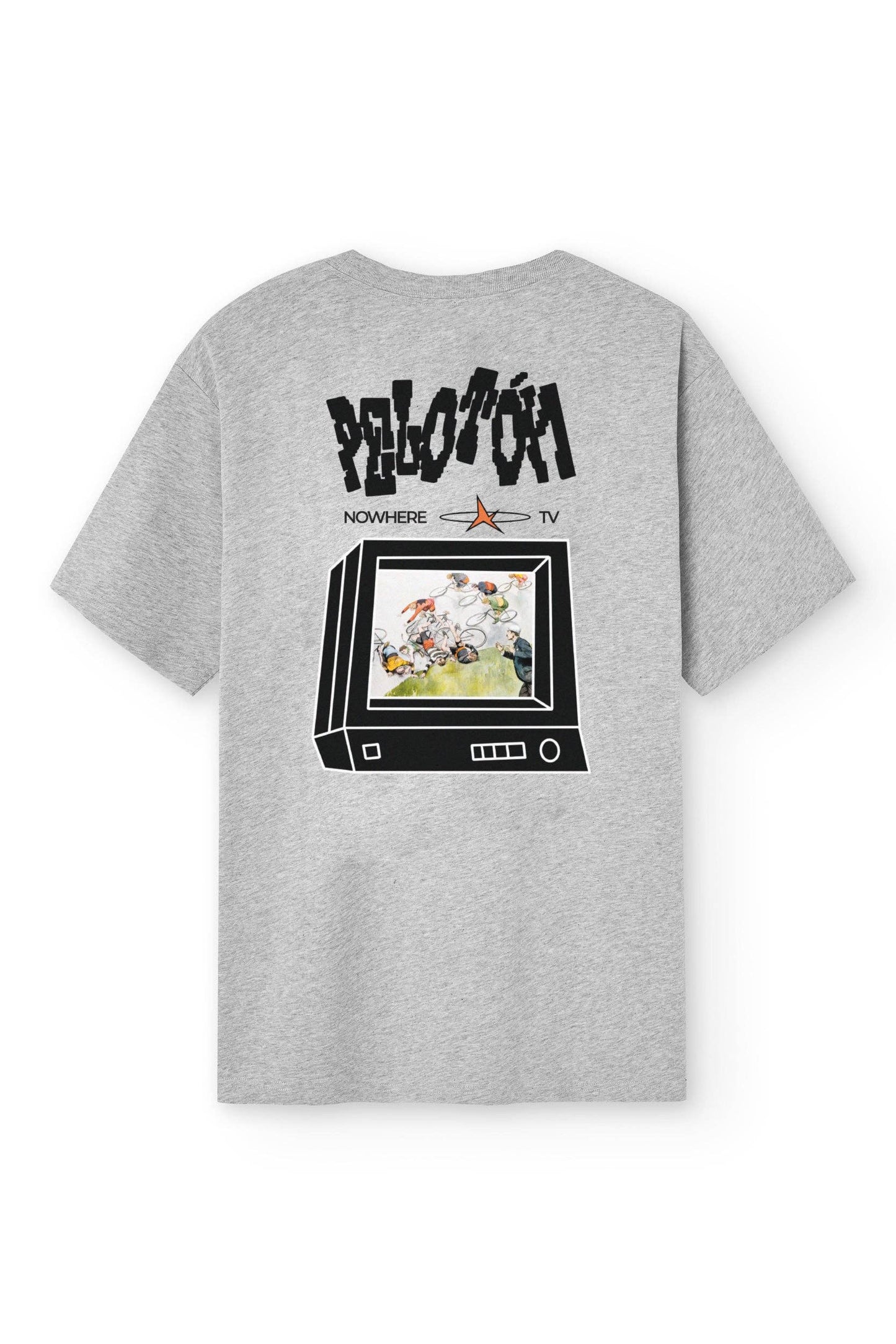 T-shirt Oversize Peloton in Cotone Biologico
