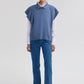 Gilet in maglia con scollo a polo