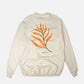 Maglione Palmeral Pigment mezza stagione ecru in cotone biologico