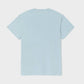 T-shirt Surfer in Cotone Biologico Azzurro Chiaro
