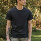 T-shirt con taschino in cotone riciclato