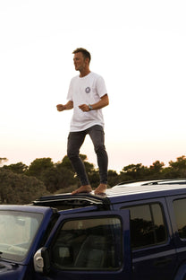 T-shirt uomo Surf & Motors in cotone biologico
