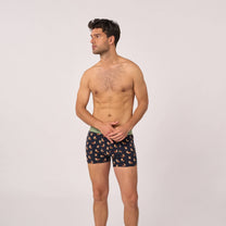 Boxer in cotone biologico con stampa Corgi