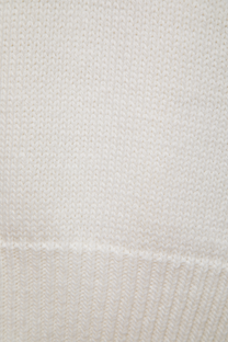 Maglione in maglia rasata con scollo a V