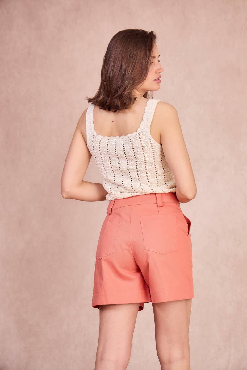 Shorts Prune in cotone