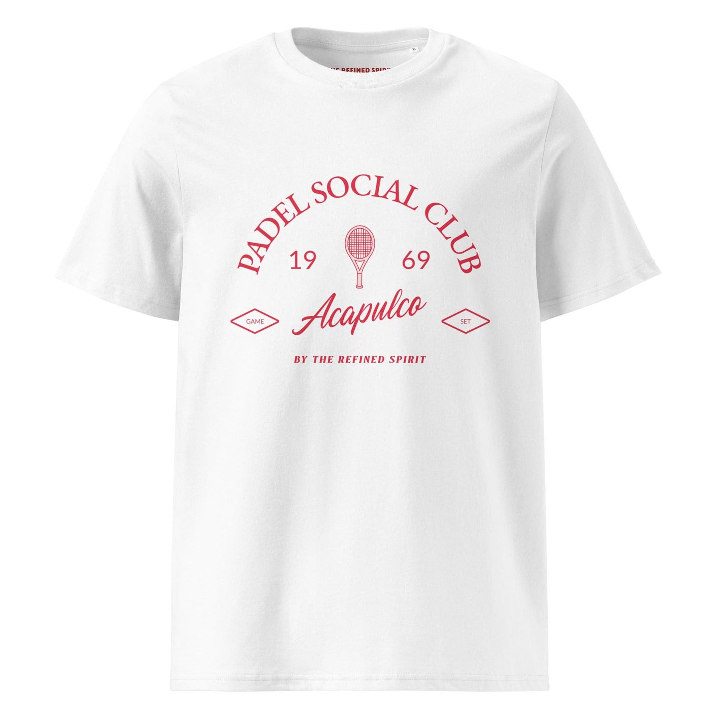 T-shirt unisex in cotone biologico Padel Social Club
