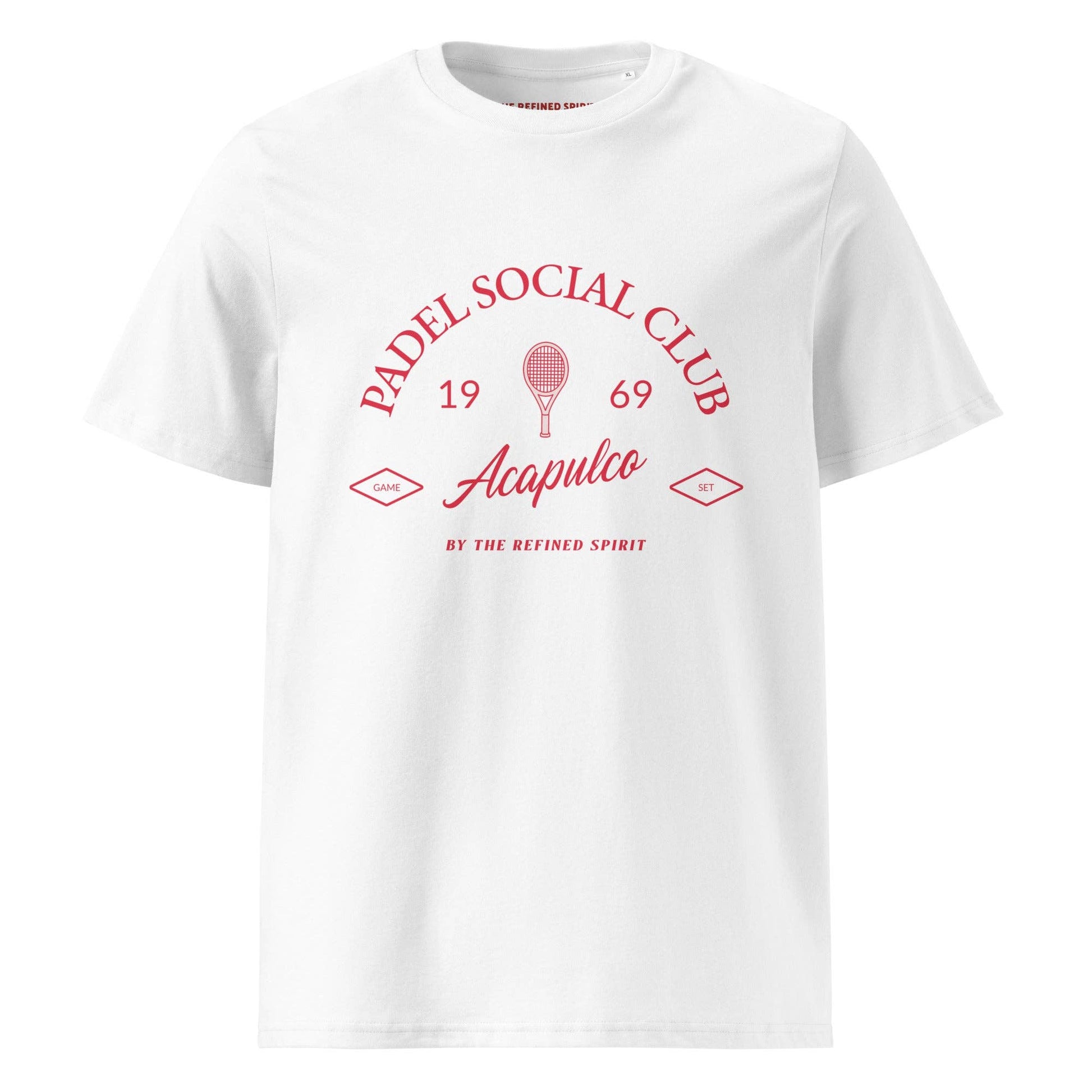 T-shirt unisex in cotone biologico Padel Social Club