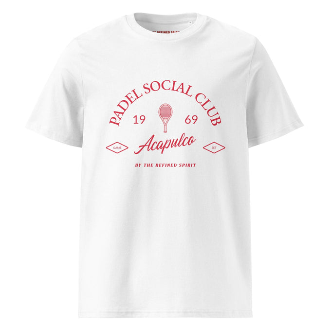 T-shirt unisex in cotone biologico Padel Social Club