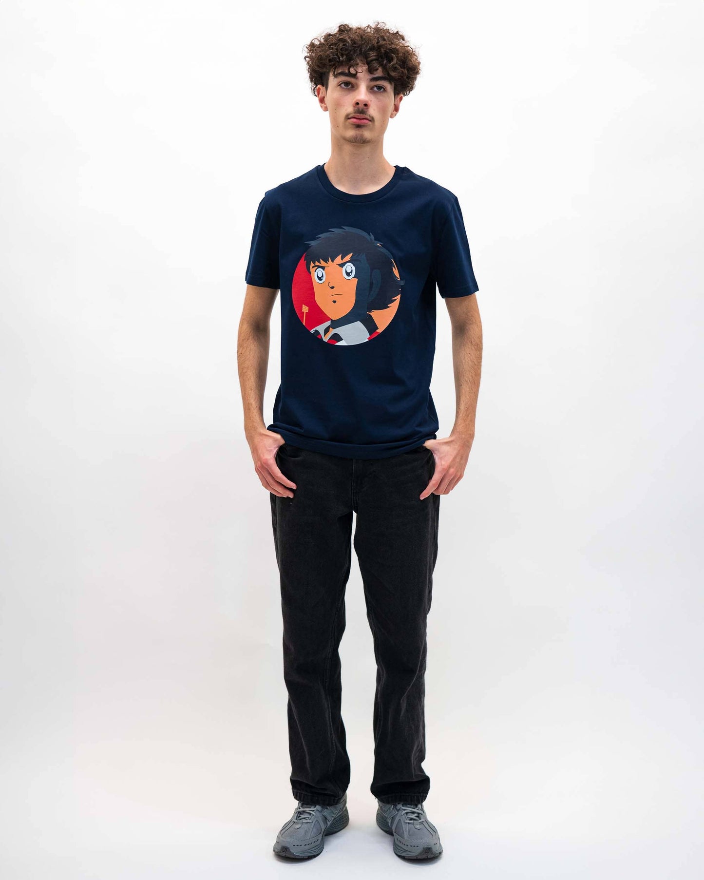 T-shirt unisex con stampa anime giapponese Olivier Atton