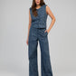 Gilet in denim Harper