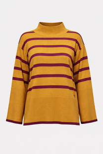 Maglione a righe Madalena in lana e cashmere